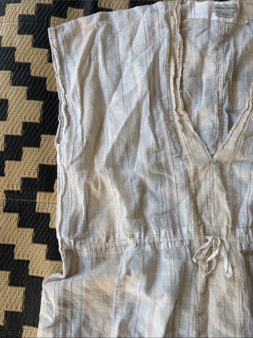PrAna 100% Organic Cotton Beach/Swim Cover Women’s L